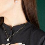 Mira Pearl and Diamond Necklace