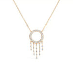 Mohini Full Diamond Long Necklace