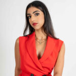 Mohini Full Diamond Long Necklace