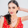 Mohini Ruby & Diamond Long Necklace