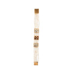 Noor Station Gold and Inlay Polki Bracelet
