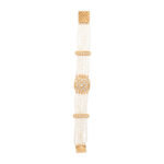 Noor Station Gold and Polki Bracelet