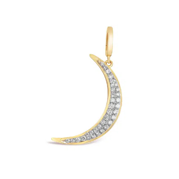 Over the Moon Charm/ Pendant