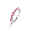 Pink Tourmaline Pop Ring