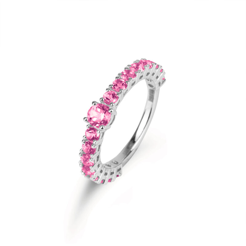 Pink Tourmaline Pop Ring