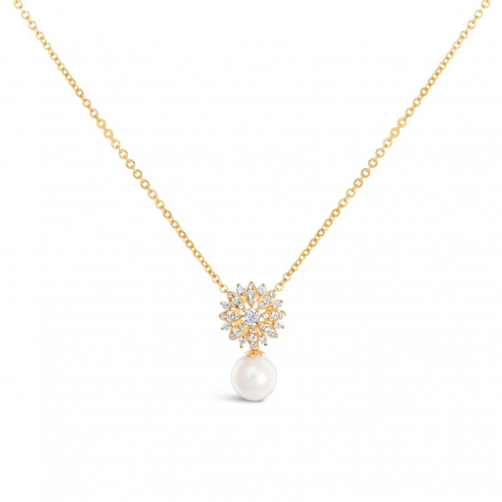 Pushpa Diamond Necklace