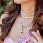 Shashi Diamond & Pearl Mangalsutra