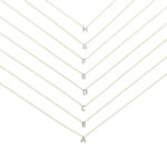 Single Letter Necklace