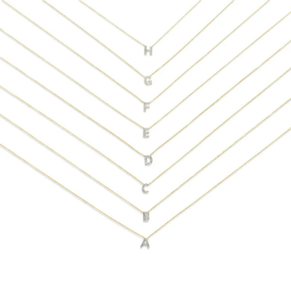 Single Letter Necklace
