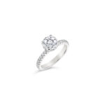 Sonia Hidden Halo Diamond Engagement Ring