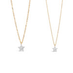 Superstar Diamond Necklace with Japanese Akoya Pearl (Minimalistic)