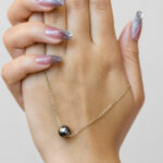 Tahitian Floating Pearl Necklace