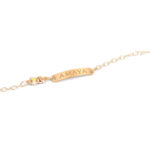 Teddy Name Plate Bracelet (Children)