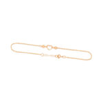 Triple Heart Anklet