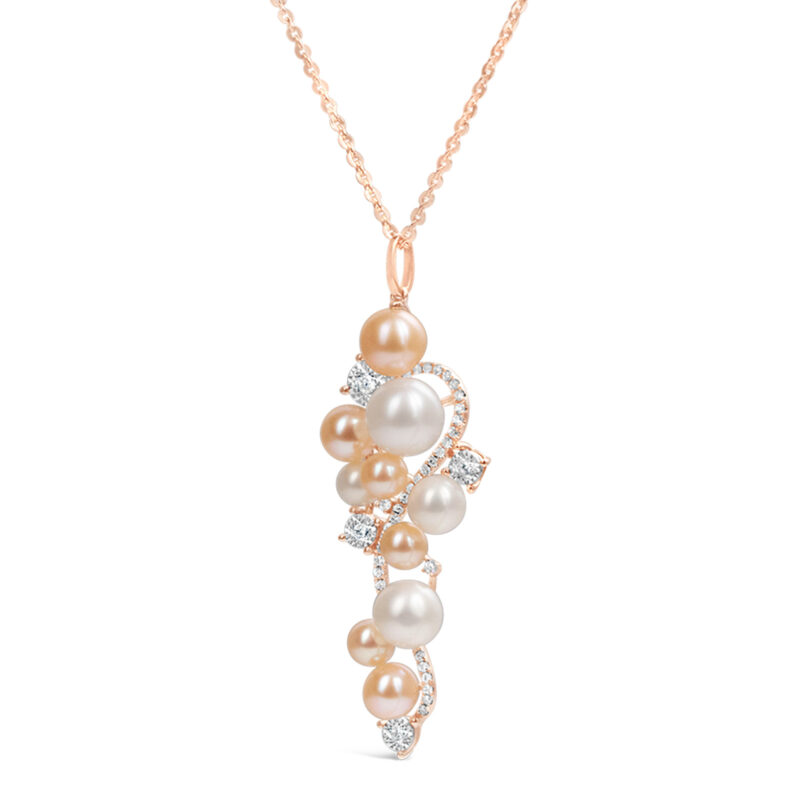 Waterfall Pearl Necklace (Regular)