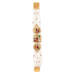 Zeenat Navratna Pearl Polki Bracelet