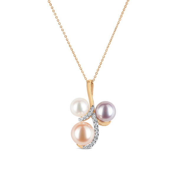 Zoya Pearl and Diamond Pendant