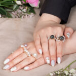 Zoya Pearl and Diamond Ring