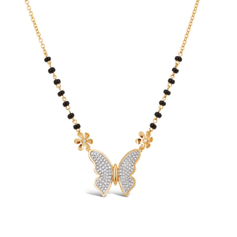 Asha Butterfly Mangalsutra