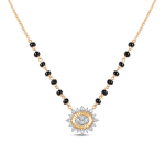 Luminous Diamond Oval Mangalsutra