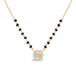 Luminous Diamond Square Mangalsutra