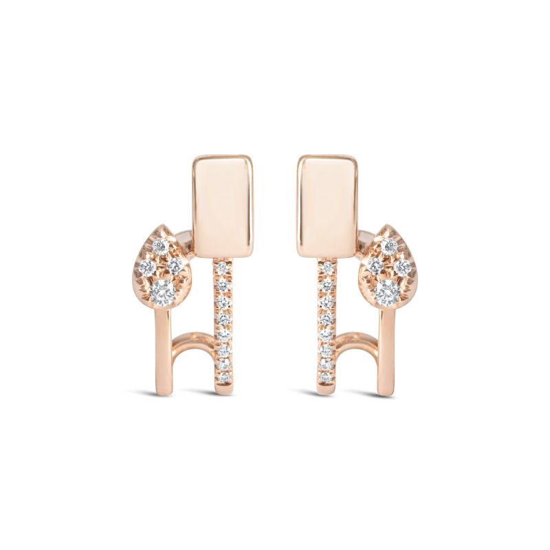 Luna-Double-Diamond-Single-Earring-3.jpg Luna Double Diamond Single Earring