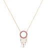 Mohini Ruby & Diamond Long Necklace
