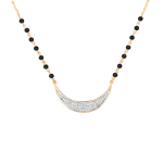 Diamond Moon Mangalsutra