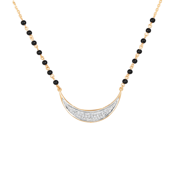 Diamond Moon Mangalsutra