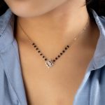 Luminous Diamond Square Mangalsutra