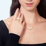 Ava Pearl and Diamond Ring