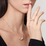 Ava Pearl and Diamond Ring