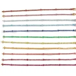 Garnet Tennis Bracelet/ January
