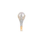 Luna Pearl & Diamond Ring