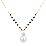 Superstars Diamond Mangalsutra with Pearl Drop/ Regular