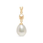 Emi Pearl & Diamond Pendant