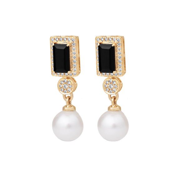 Noir Diamond Earrings / Short