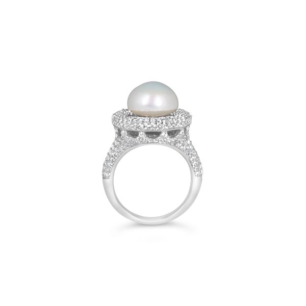 Moon Pearl Ring