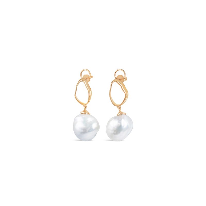 Baroque Queen Gold Earrings