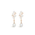Bubbles Pearl & Diamond Earrings