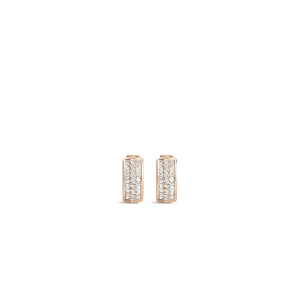 Chunky Diamond Single Earrings