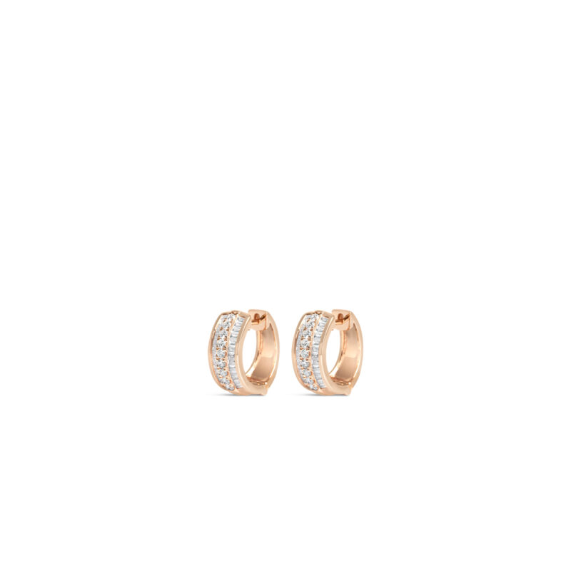 Chunky Diamond Single Earrings