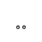 Diamond with Enamel Single Stud