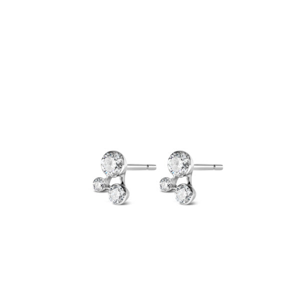 Ellen Mini Cluster Diamonds Single Stud