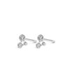 Ellen Mini Cluster Diamonds Single Stud