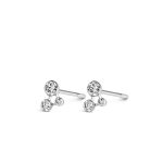 Ellen Mini Cluster Diamonds Single Stud