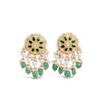 Gauri Polki Long Earrings