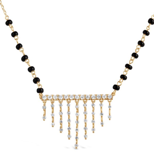 Jharana Full Diamond Mangalsutra