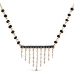 Jharana Black Diamond Mangalsutra