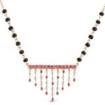 Jharana Ruby & Diamond Mangalsutra